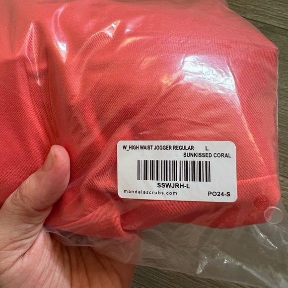 Mandala jogger scrubs high waisted - Picture 4 of 6